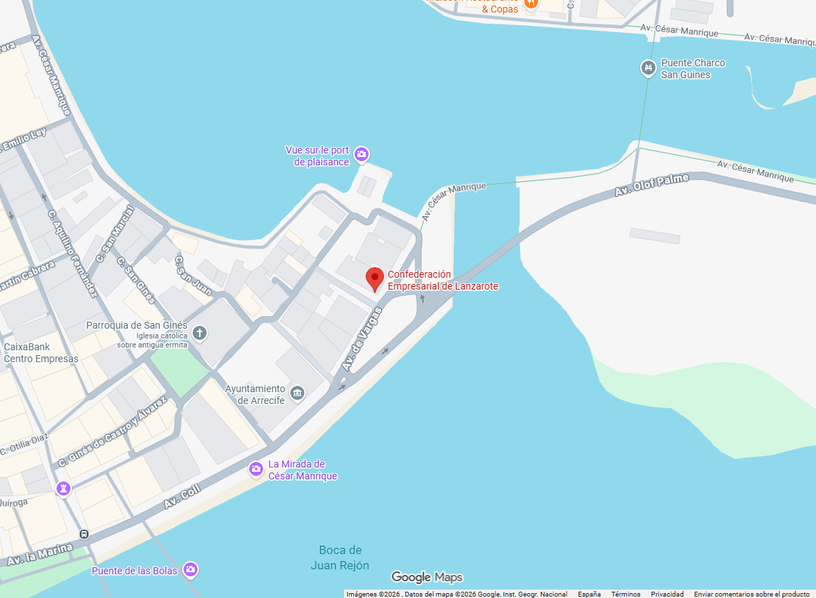 Ubicación de la Confederación de Lanzarote